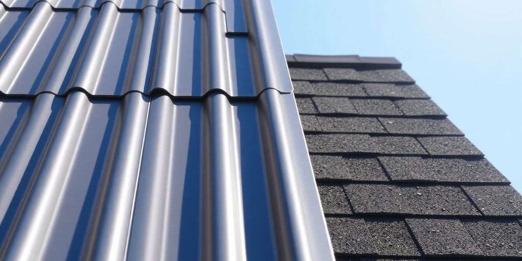 The Average Cost of Metal Roofing vs. Asphalt Shingles